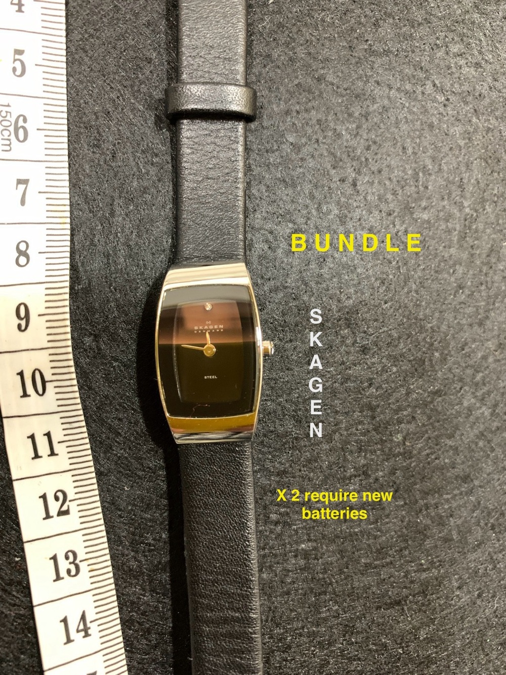 BUNDLE 2x SKAGEN Brand Women’s Watch as-is dead